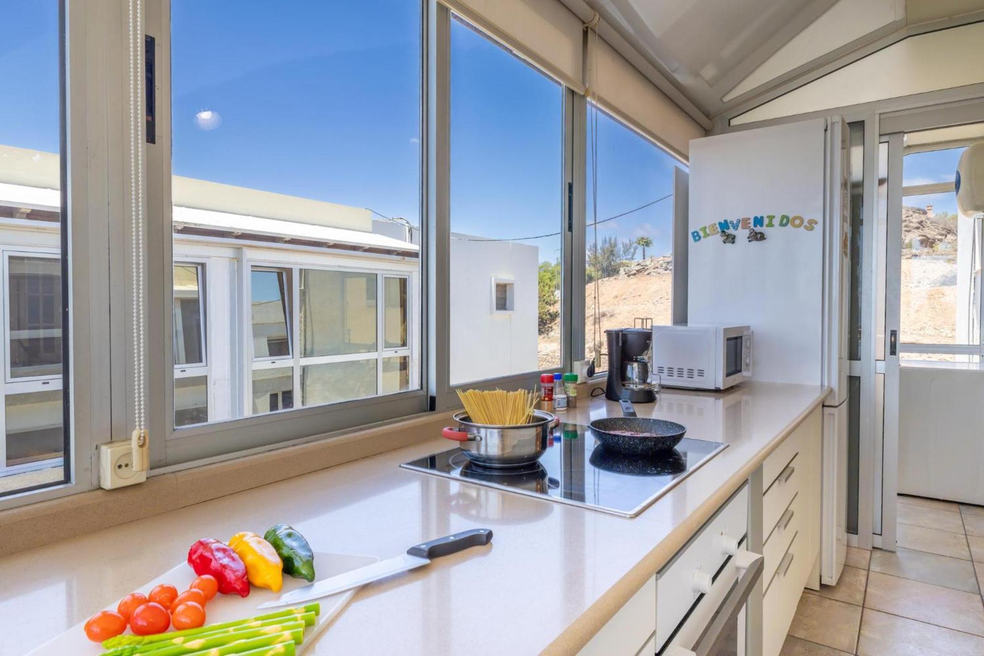 Atico Apartamento Las Burras Playa San Agustín Eksteriør bilde
