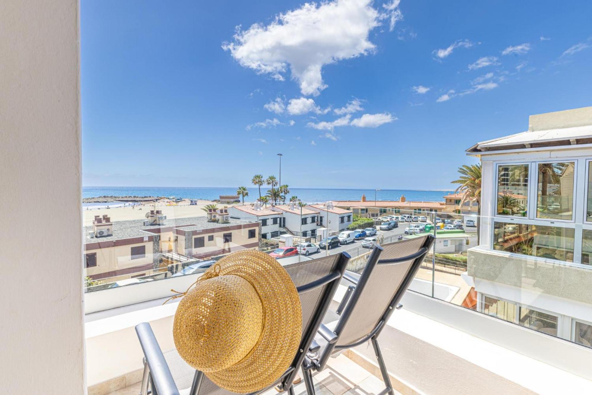 Atico Apartamento Las Burras Playa San Agustín Eksteriør bilde