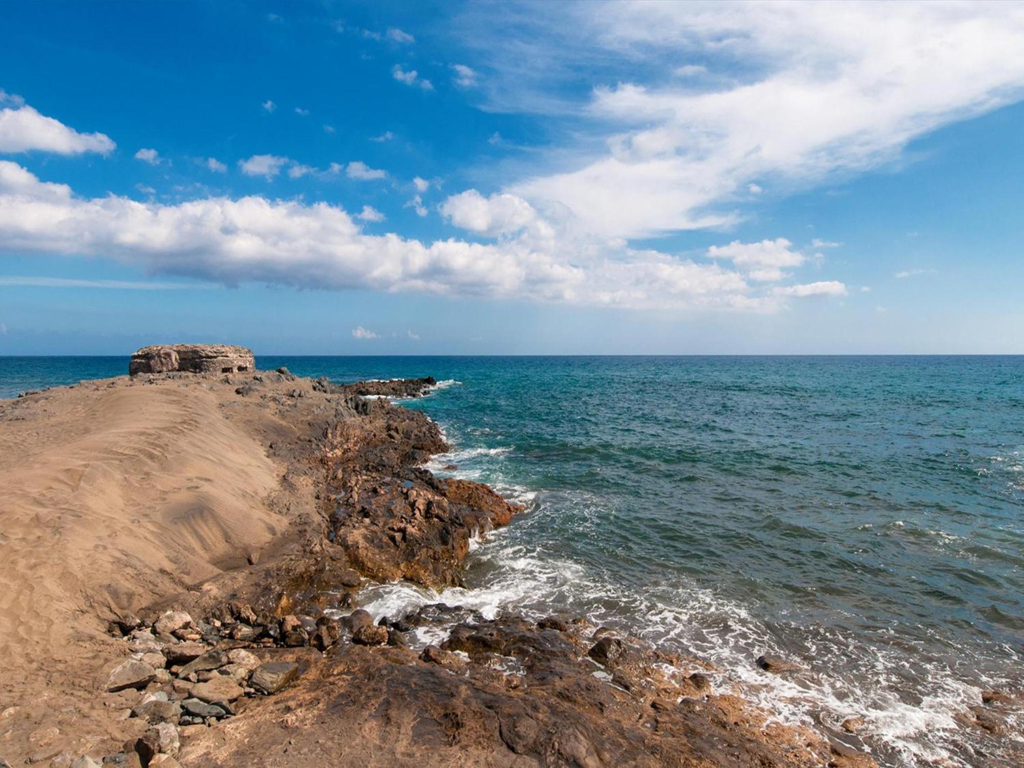 Atico Apartamento Las Burras Playa San Agustín Eksteriør bilde