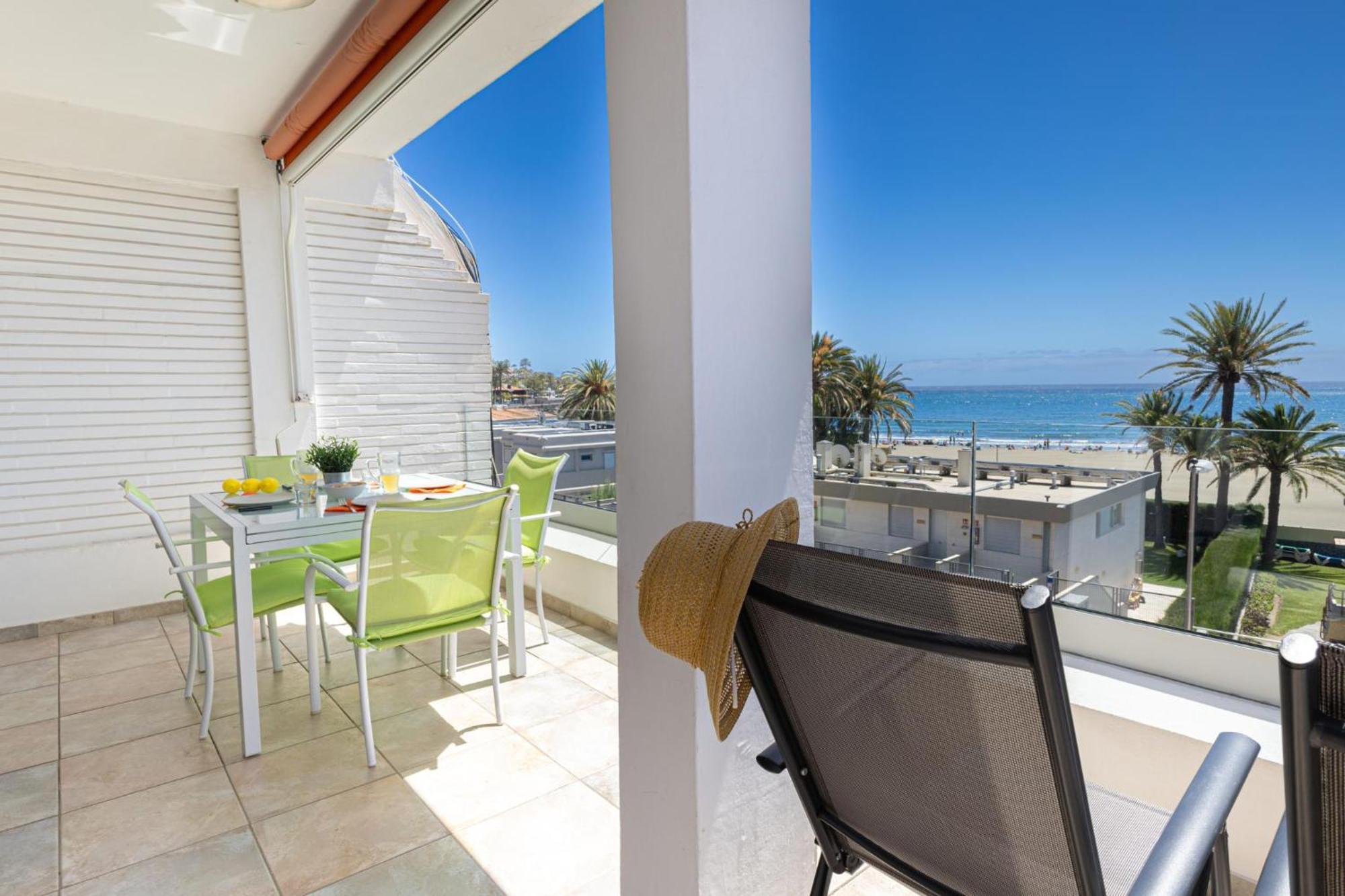 Atico Apartamento Las Burras Playa San Agustín Eksteriør bilde