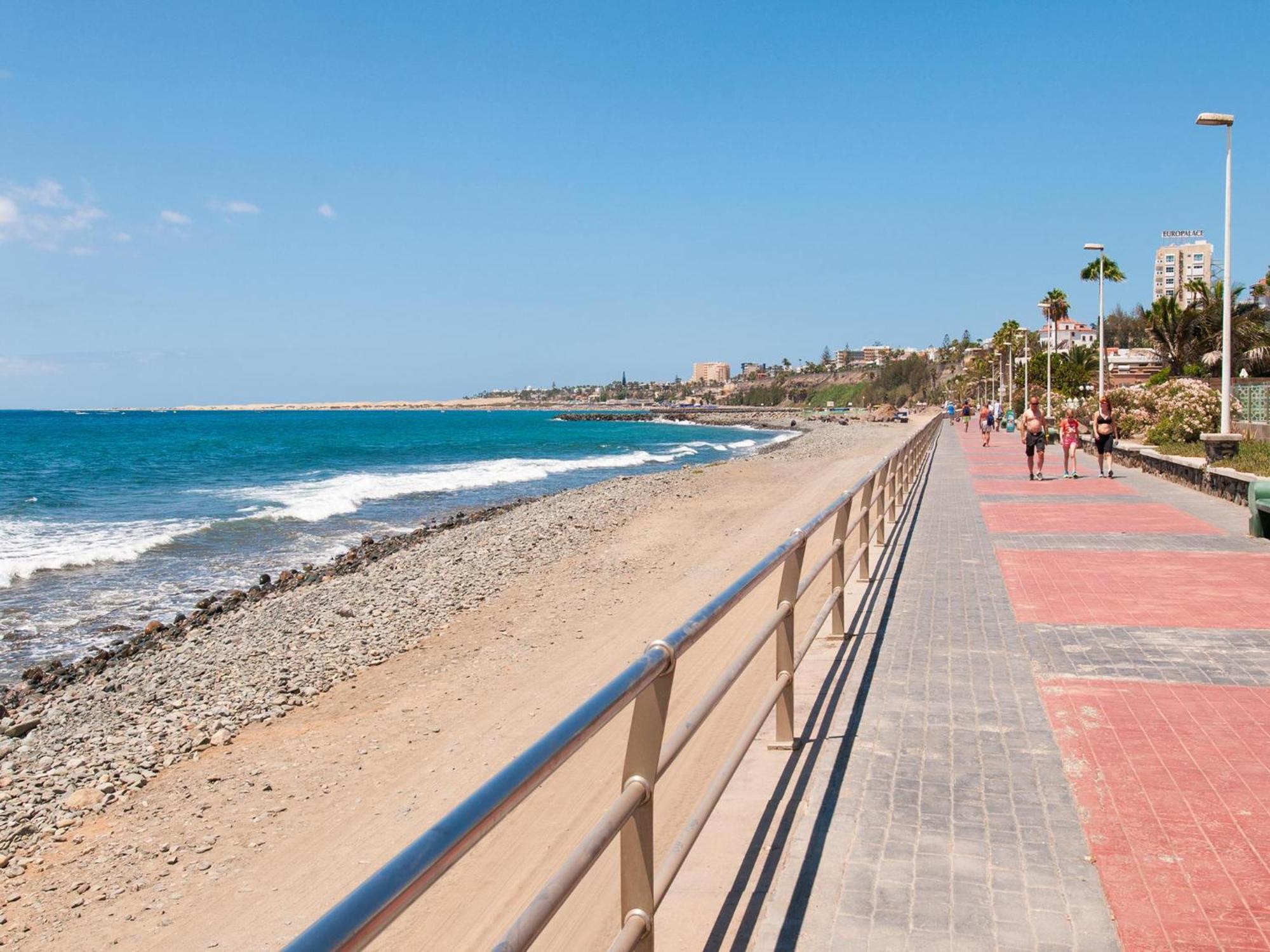 Atico Apartamento Las Burras Playa San Agustín Eksteriør bilde