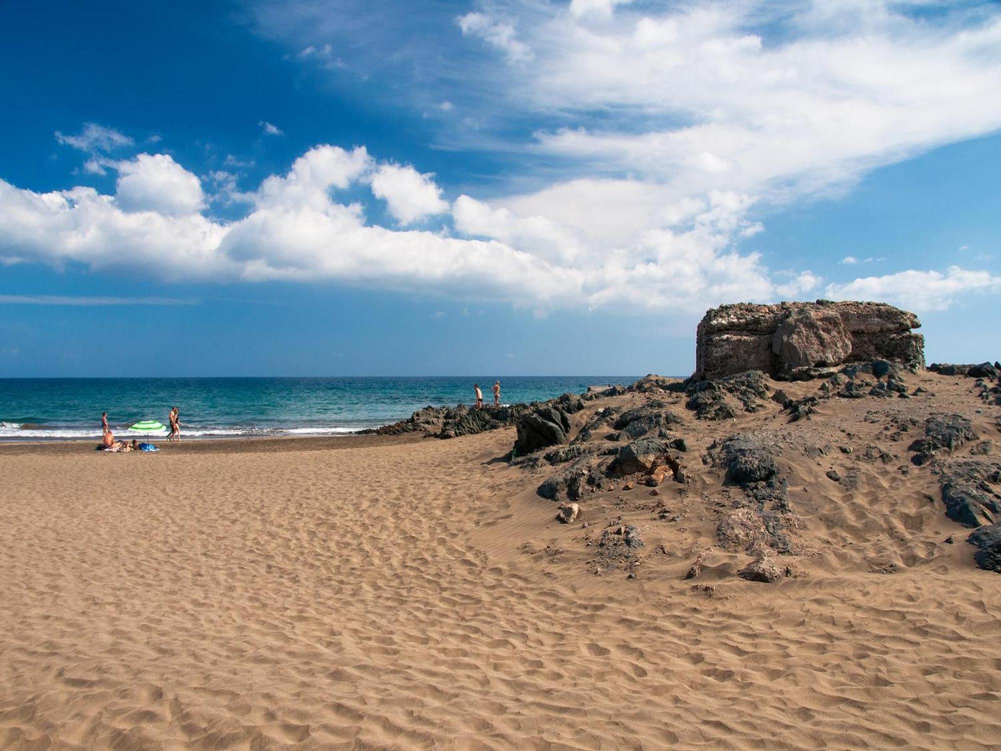 Atico Apartamento Las Burras Playa San Agustín Eksteriør bilde